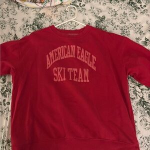 American Eagle Outfitters Bold Red Kids Sweatshirt